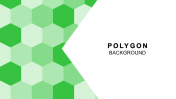 Innovative Polygonal Background Template PPT Designs
